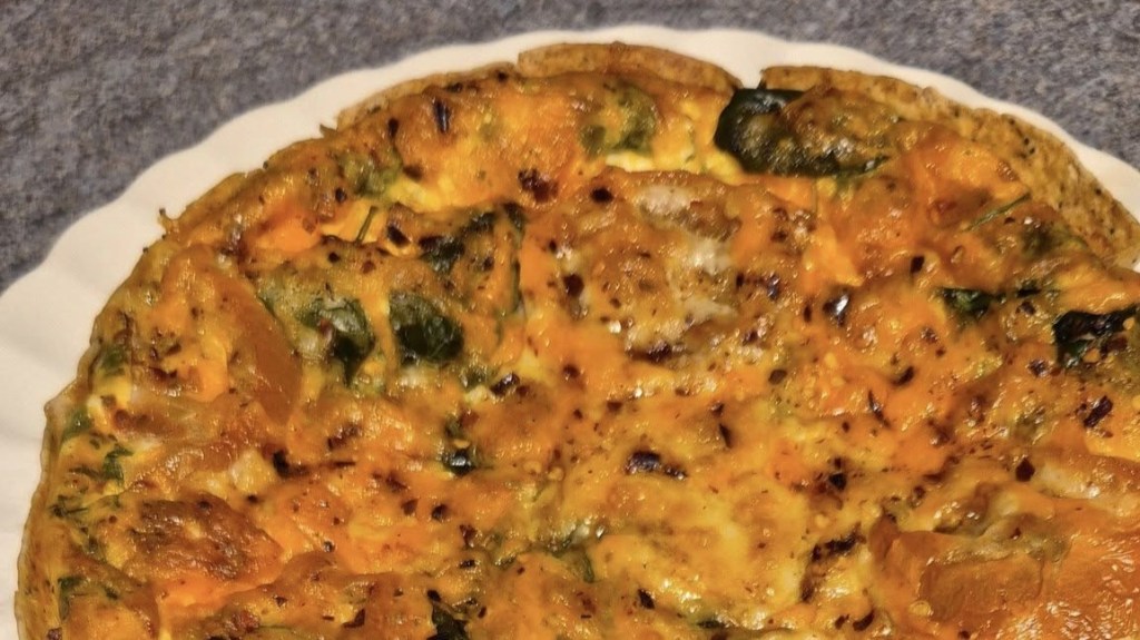 Crustless quiche